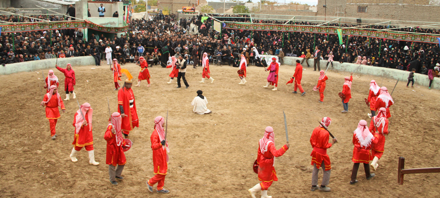 تصاویر مراسم تغزیه خوانی عاشورا ۱۳۹۲