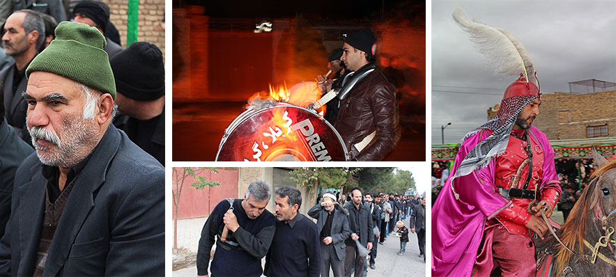 عزاداران حسینی نوقاب در گذر زمان